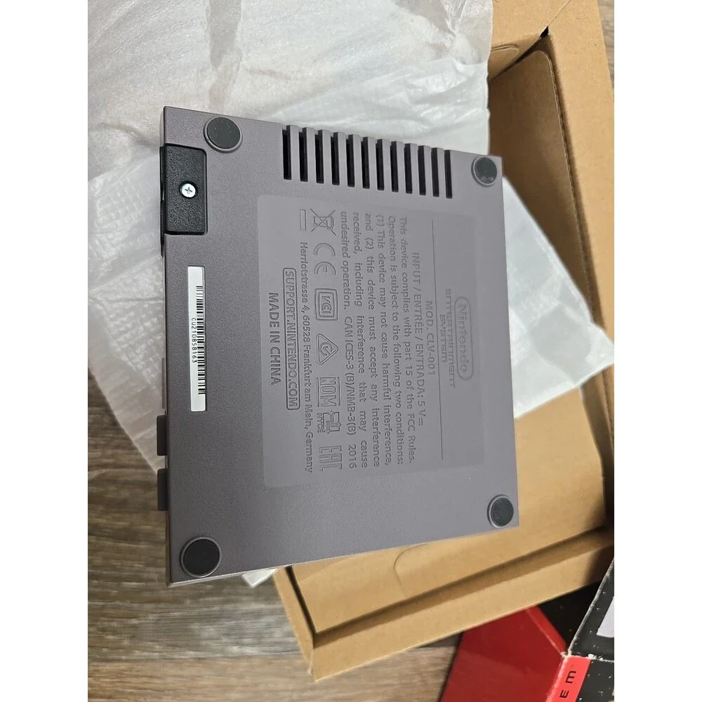 Nintendo NES Classic Edition Console with 1 Controller Box - NEW but Incomplete